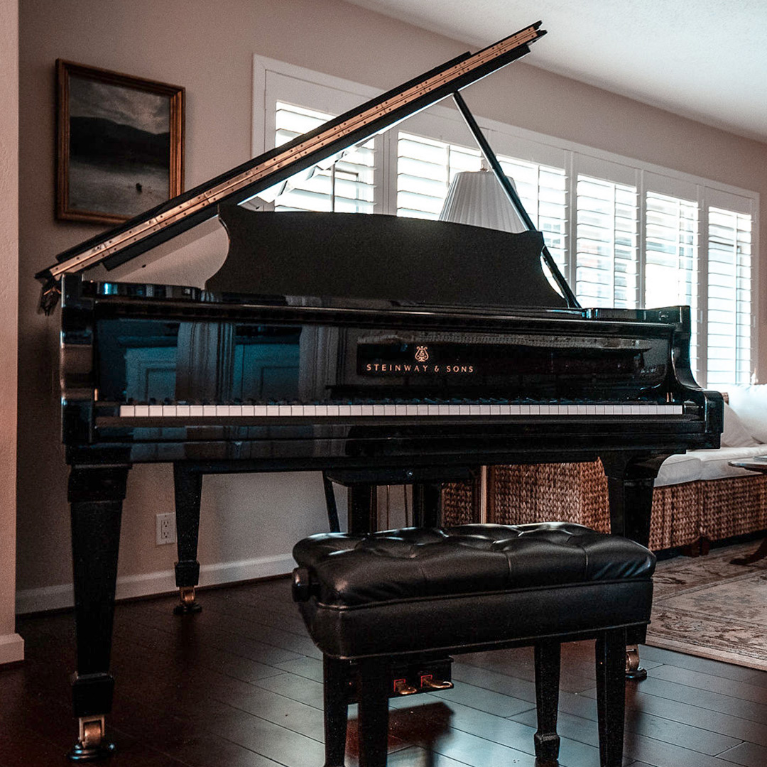 Restored Steinway purchased from Lindeblad